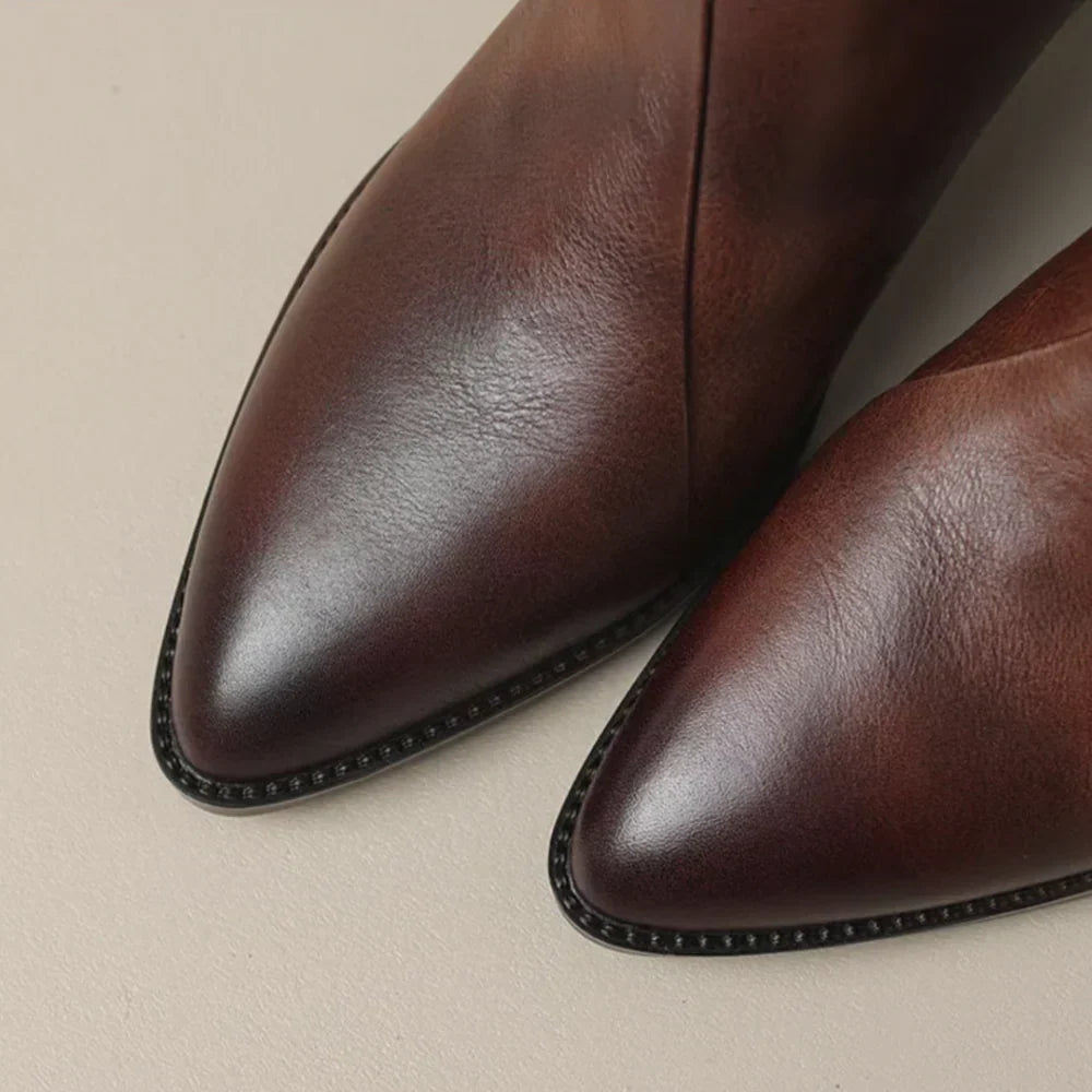 Viela | Bottines Orthopédiques en Cuir ⏐ Édition Premium