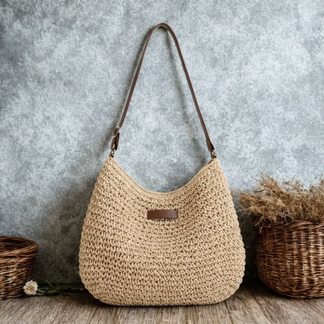 Juliette | Sac Raphia Tissé Artisanal