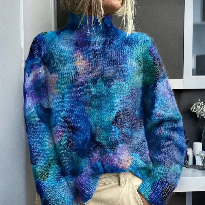 Elena | Maglione a collo alto caldo ed elegante