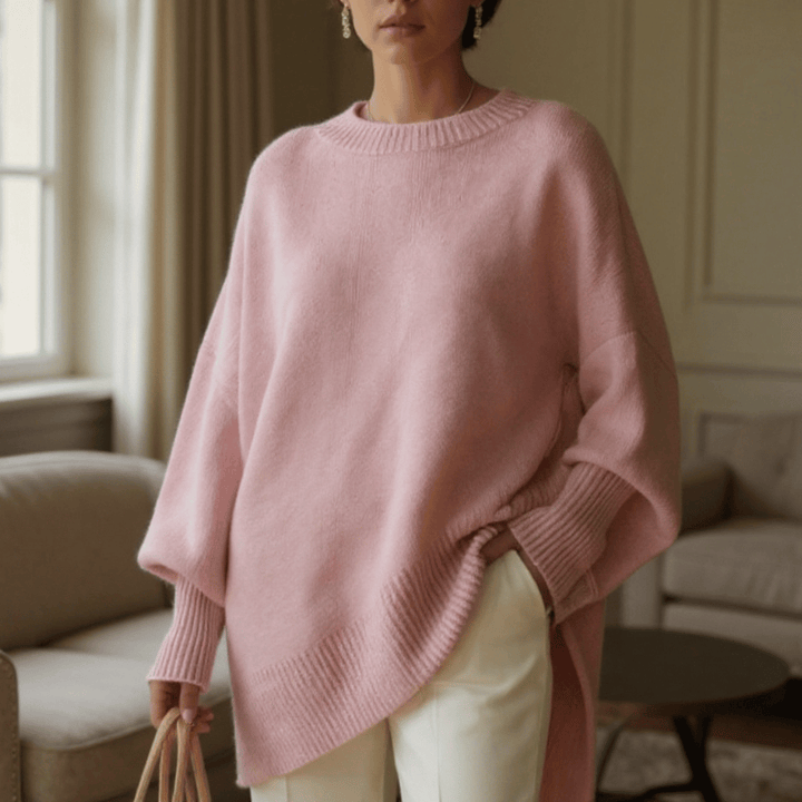 Mariella – Morbido maglione girocollo