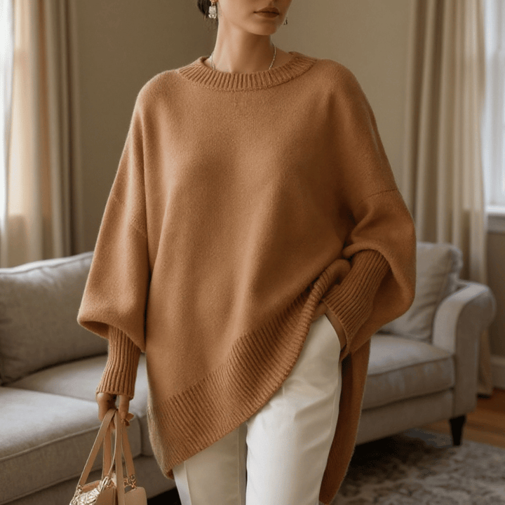 Mariella – Morbido maglione girocollo