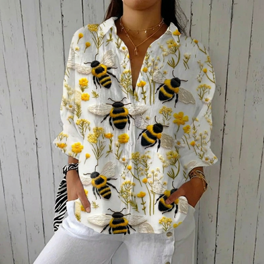 Fiorine™ | Blouse Abeille Dorée