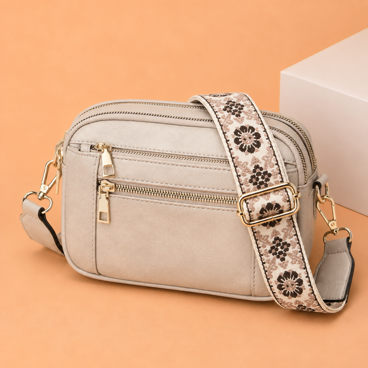 Isaure | Sac Bandoulière Brodée