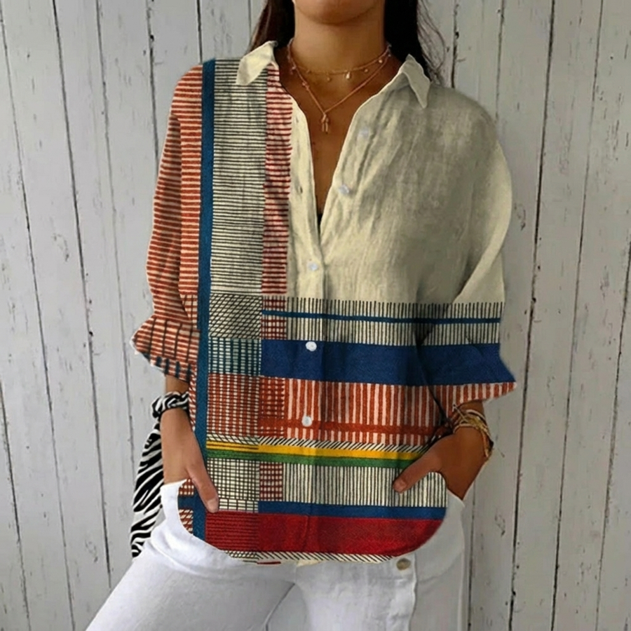 Freyja™ | Blouse Motif Artistique