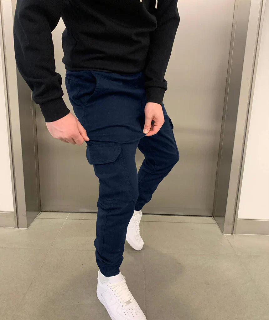 ROVESSA ROMA | PANTALONI CARGO JOGGER DA UOMO
