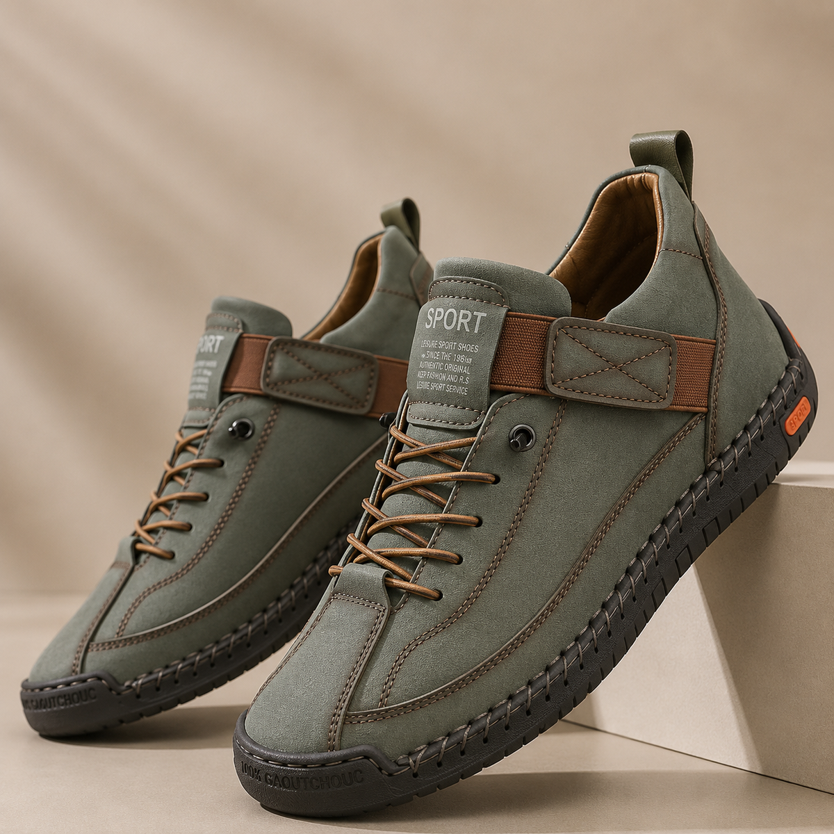 Margot | Sneakers Cuir Ergonomiques