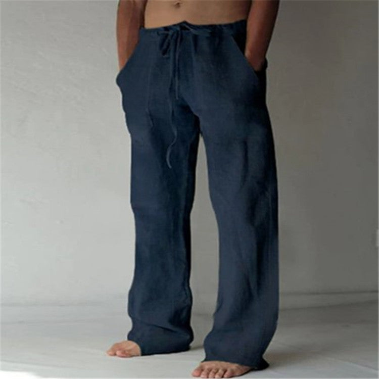 TOMMASO | PANTALONE IN LINO LEGGERO