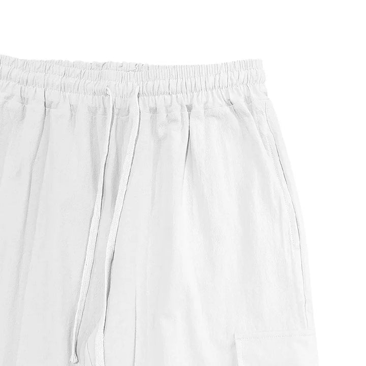 ROVESSA ROMA | PANTALONI CARGO IN LINO