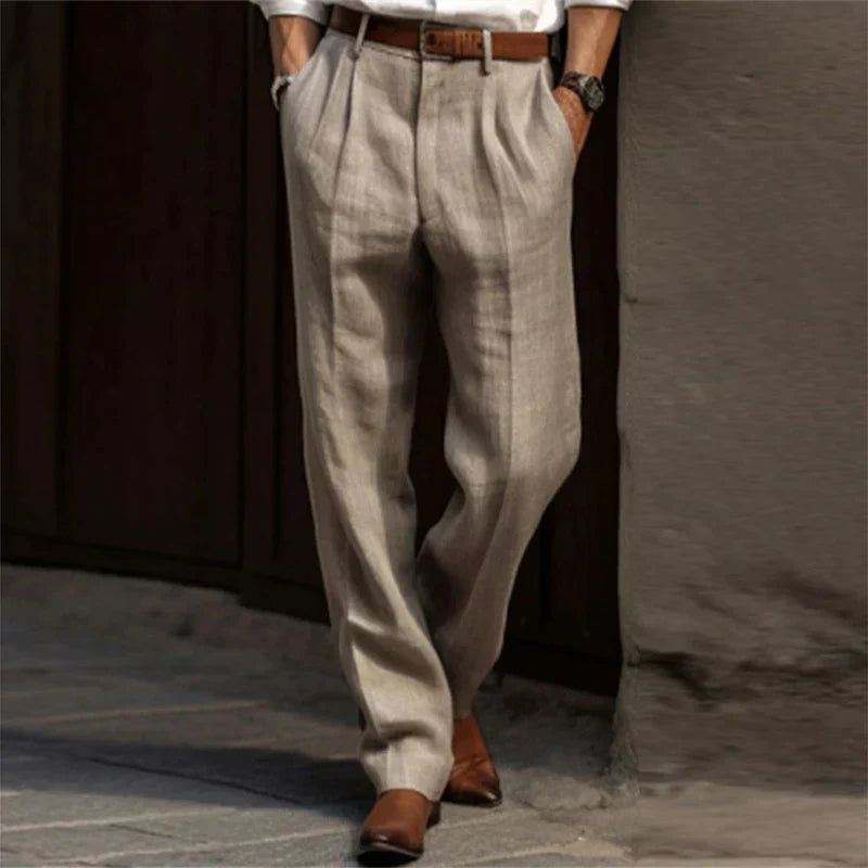 MATTEO | PANTALONI CLASSICI IN COTONE