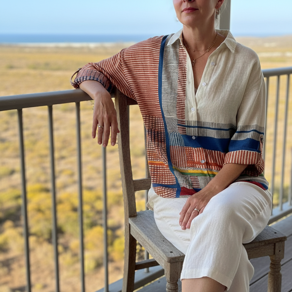 Freyja™ | Blouse Motif Artistique