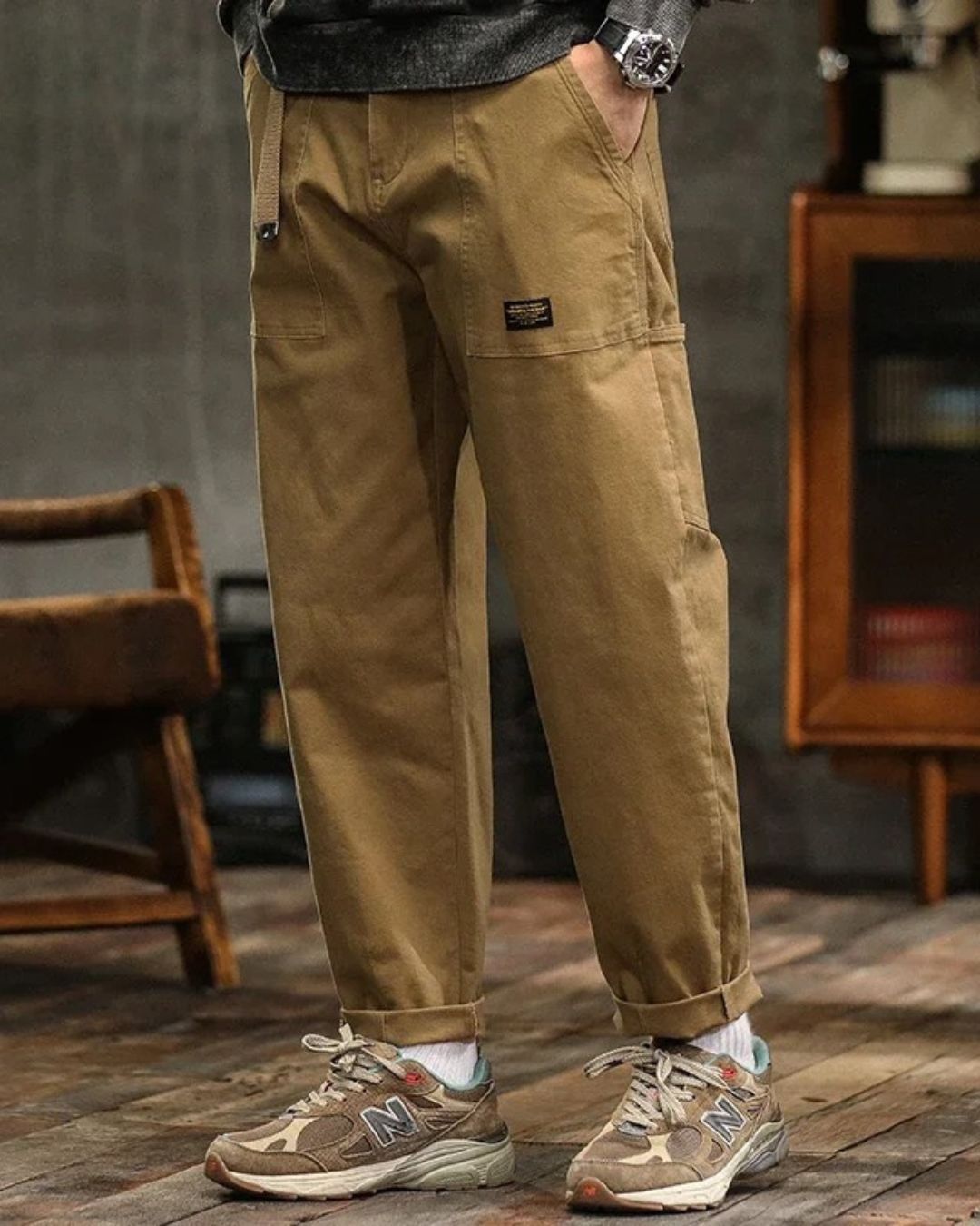 ROVESSA ROMA | PANTALONI CARGO CLASSICI