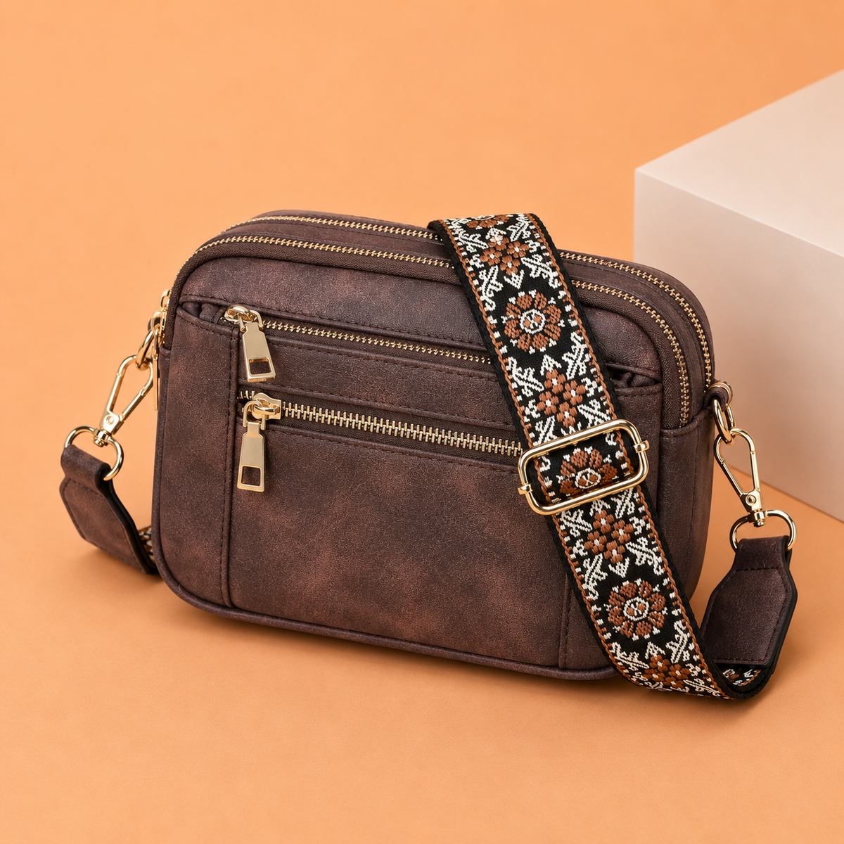 Isaure | Sac Bandoulière Brodée