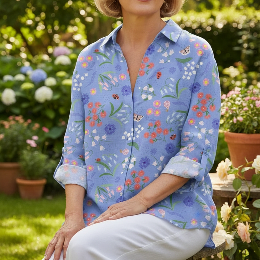 Felicia™ | Blouse Prairie en Fleurs