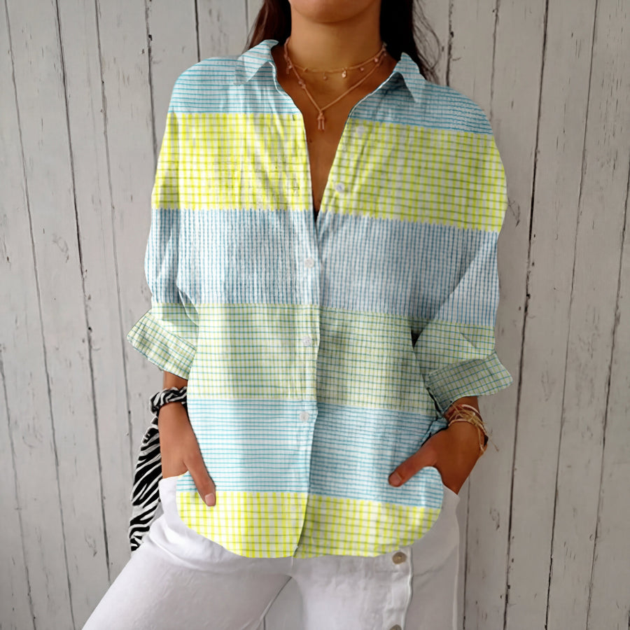 Filippa™ | Blouse Grille Pastel
