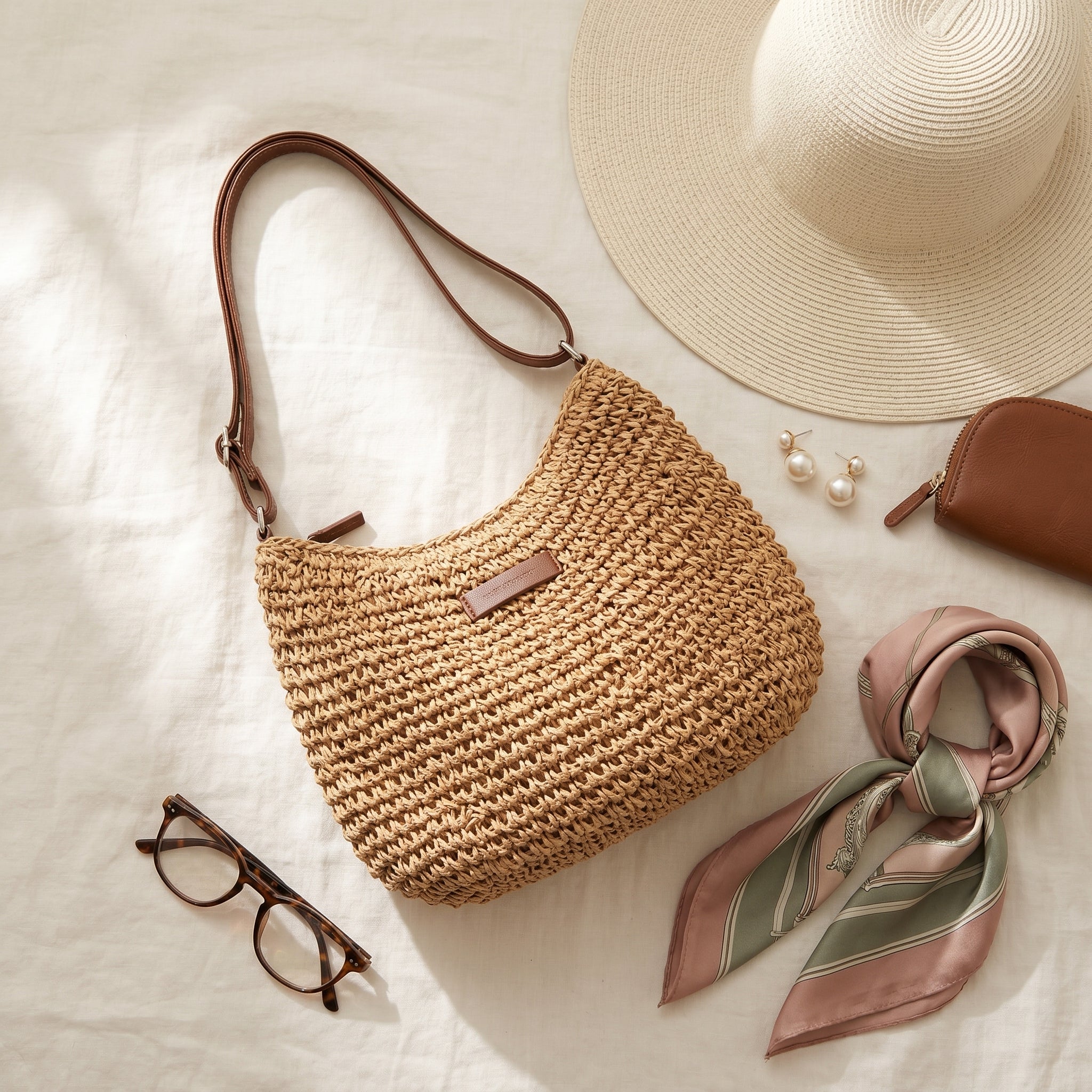 Juliette | Sac Raphia Tissé Artisanal